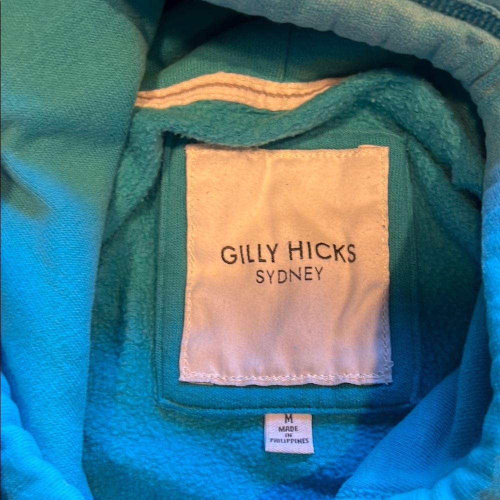 Gilly Hicks Teal Hoodie - Picture 4 of 6